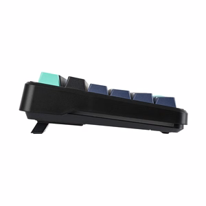 AULA Gasket F87 Pro klaviatūra juoda žydra mėlyna GrayWoodV4 RGB