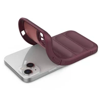 Magic Shield Case dėklas telefonui iPhone 14 Plus elastingas šarvuotas dėklas bordo