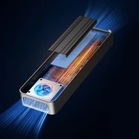 Orico OUM2-G20 M.2 NVME USB-C 3.2 20Gb/s diskų įrenginys - sidabrinis