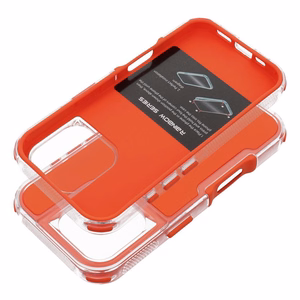 MATRIX dėklas telefonui IPHONE 16 Pro oranžinis