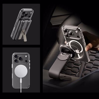 Rock Crystal Shield Series Magnetic Dėklas for Iphone 17 skaidrus