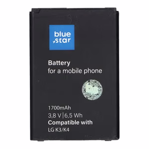 Аккумулятор для LG K3 / K4 1700 мАч Blue Star Premium