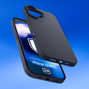 3mk Hardy Silicone MagCase dėklas telefonui iPhone 16 Plus - pilkas