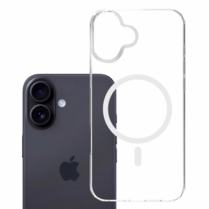 3mk Armor MagCase dėklas telefonui iPhone 17 - permatomas
