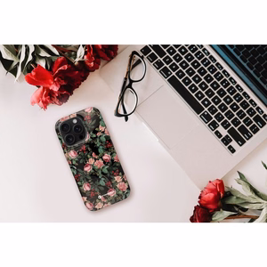 FORCELL F-PROTECT Mirage, karinio lygio dėklas su MagSafe, suderinamas su IPHONE 15 PRO MAX rožinė drama
