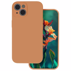 Silicon dėklas for iPhone 17 Pro 6,3" tangerine