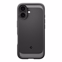 Spigen Rugged Armor Mag Magnetinis dėklas telefonui iPhone 17 - matinė juoda