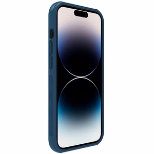 Dėklas Nillkin Super Frosted Shield Pro Magnetic Apple iPhone 14 Pro Max mėlynas