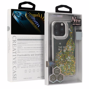 Snowflake Series dėklas telefonui Iphone 15 Plus juodas
