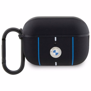 BMW Spalvų linijų dėklas AirPods Pro 2 - juodas (m)