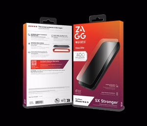ZAGG apsaugos rinkinys iPhone 16: dėklas su MagSafe ir apsauginis stikliukas