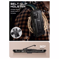 Supcase UB Pro dėklas telefonui iPhone 17 - juodas