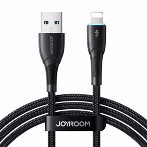 Joyroom Starry Series SA32-AL3 3A кабель USB-A Lightning 1м - чёрный