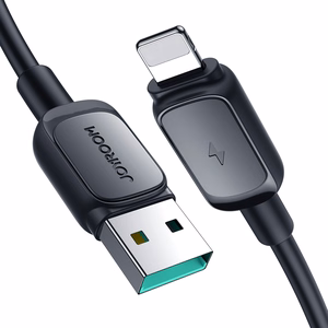 USB kabelis Joyroom (S-A14) lightning (2.4A) 2m juodas