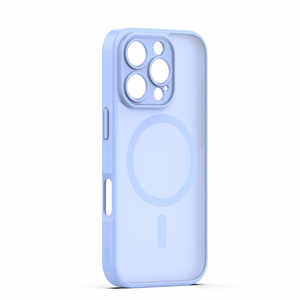 Mag Matt dėklas iPhone 16 Pro Max 6,9" šviesiai mėlynas