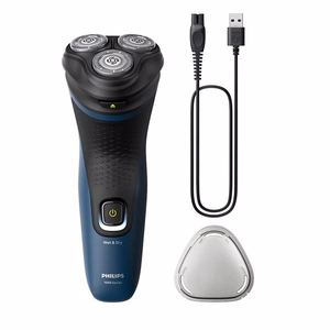 Philips S1151/00 skustuvas vyrams Rotorinis skustuvas Apkarpymo mašinėlė Juoda, Mėlyna