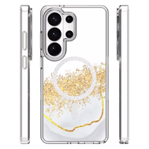 Чехол Epoxy Mag для Samsung Galaxy S25 Ultra белый