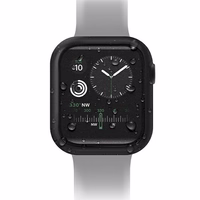 Uniq dėklas Nautic Apple Watch Series 7/8/9 45mm juodas/juodas