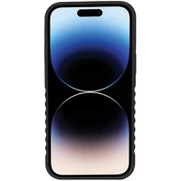 Audi sintetinės odos dėklas MagSafe iPhone 14 Pro Max - rožinės