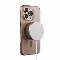 Crong Clear MAG Pro - iPhone 16 Pro Max MagSafe dėklas (Desert)