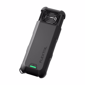 Nešiojamasis 2-in-1 uodų repelentas Flextail Max Repel S (pilkas)