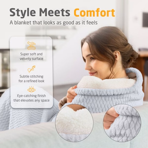 Medisana HB 416 Heated blanket light grey