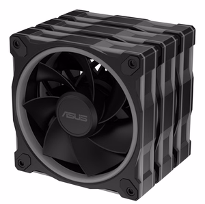 ASUS Prime MR120 Fan ARGB Reverse Black 3in1 Kompiuterio korpusui Ventiliatorius 12 cm Juoda 3 vnt