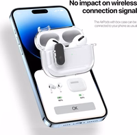 Dėklas Dux Ducis PECL Apple AirPods 4 skaidrus