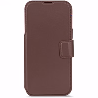 Decoded Leather Backcover dėklas with MagSafe iPhone 17 Pro Max - pilkas