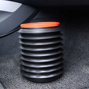 Sulankstomas automobilinis kibiras 4L, juodas