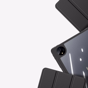 Dux Ducis Toby dėklas Huawei MatePad Pro 11'' (2022) dėklas su S Pen rašiklio išmaniuoju stovu juodas