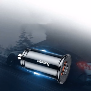 Automobilinis įkroviklis Baseus CCALL-YS01 juodas 30W (1xPD / 1xQC3.0)