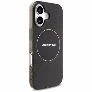 AMG Nauble Layer permatomas dūminis MagSafe dėklas iPhone 17 - juodas