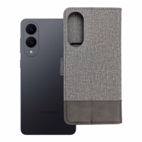 GOMMA knygos tipo dėklas telefonui SAMSUNG S25 Edge pilkas