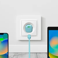 Puro 20W GaN USB-C sieninis įkroviklis - žalias