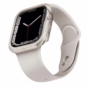Uniq Valencia dėklas Apple Watch 4/5/6/7/8/SE/SE2 45/44mm - smėlio