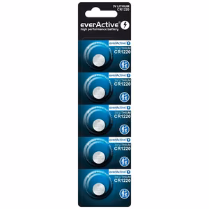 everActive CR1220 Mini Lithium Battery Blister 5 pcs