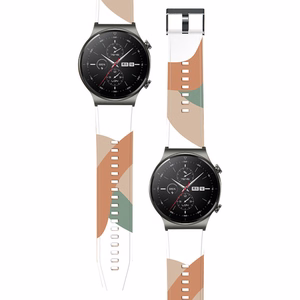 Ремешок Moro для Huawei Watch GT2 Pro силиконовый браслет узор 4