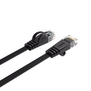 Orico PUG-C7B CAT7 10Gbps RJ45 Ethernet Network Cable Internet LAN Flat 2m - Black