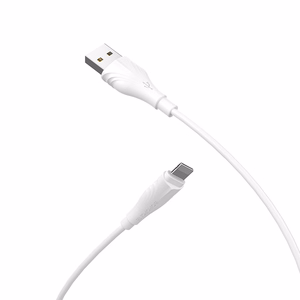 Borofone Kabelis BX18 Optimal - USB į Lightning - 2A 1 metras balta