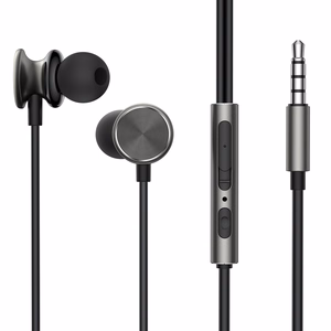 Joyroom Wired Series JR-EW03 laidinės įstatomos ausinės - tamsiai pilkos