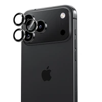 Benks Grūdintas stiklas DR Sapphire Objektyvo apsauginis stiklas kamerai Iphone 17 Pro/17 Pro Max (lęšio 3 vnt.) juodas