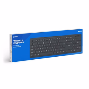 Savio KB-02 klaviatūra namai/biuras USB QWERTY juoda