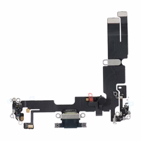 Įkrovimo lankstus USB IPHONE 14 Plus juodas (ištrauktas)