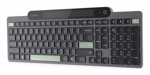 Lenovo 4Y41R69489 klaviatūra Namams / biurui „Bluetooth“ Anglų (JAV) Juoda, Žalia