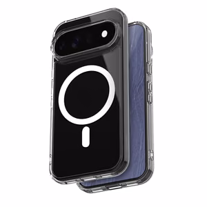 Crong Hybrid Clear Magnetic MagSafe dėklas, skirtas Google Pixel 11, skaidrus