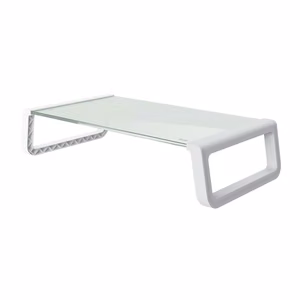 TRUST MONTA stiklinis monitoriaus stovas baltas 25351