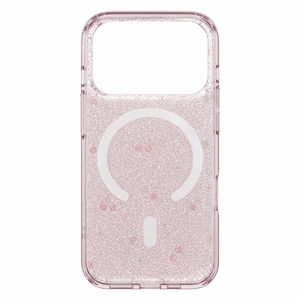 Cherry Mag dėklas skirtas iPhone 16 Pro 6,3" su blizgučiais