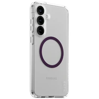 CARE by PanzerGlass Flagship Urban Combat Purple QI dėklas Samsung Galaxy S25+ - skaidrus