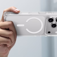 AmazingThing Omni dėklas telefonui iPhone 17 Pro, suderinamas su MagSafe - permatomas